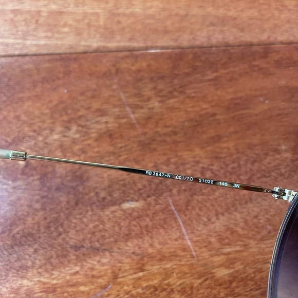 sold ❌ RAY-BAN double bridge mirror sunglasses - Picture 3 of 6